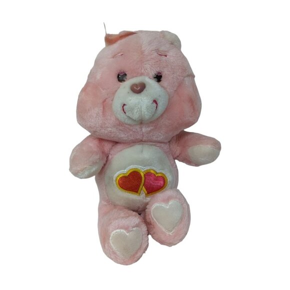 Care Bears Other - Vintage 1980s Pink Love A Lot Care Bear Plush Stuffed Animal Soft Toy Kenner